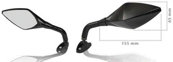 ΚΑΘΡΕΠΤΕΣ RACE FAIRING CARBON ΣΕΤ BARRACUDA