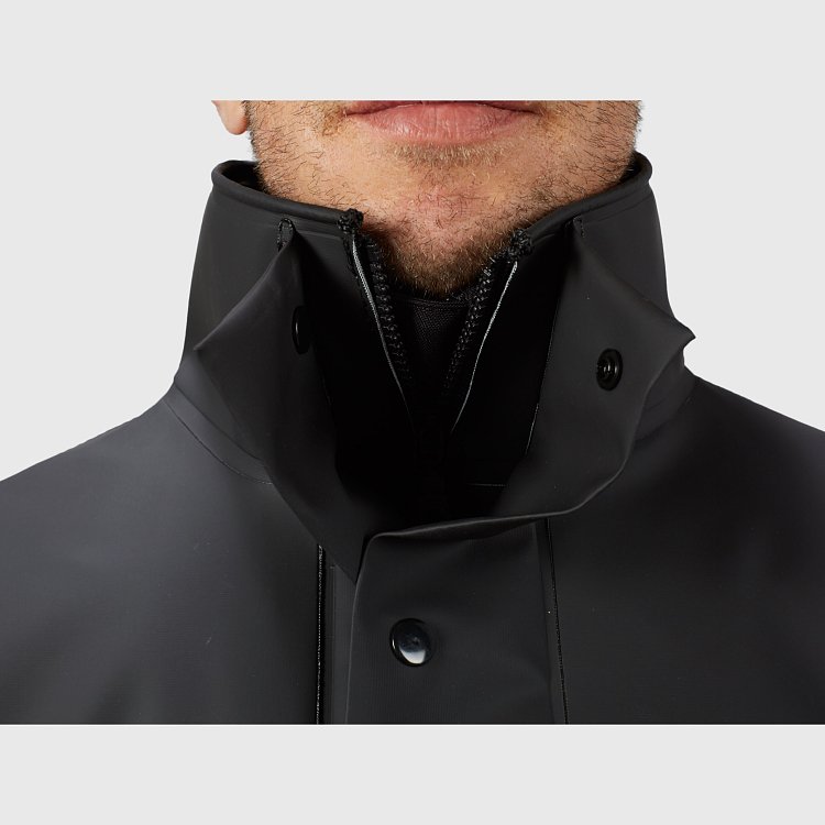 ANORAK ΧΙΤΩΝΙΟ ΑΝΔΡΙΚΟ WAY STREET LONG ΜΑΥΡΟ