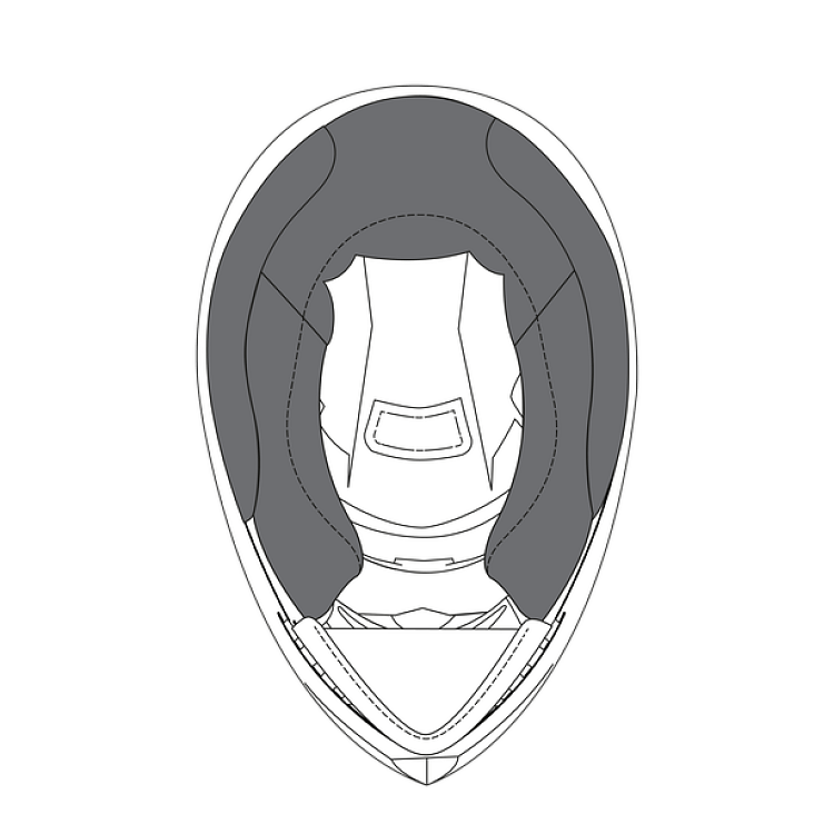 AGV CHEEK PADS (ΜΑΓΟΥΛΑ) K3 SV