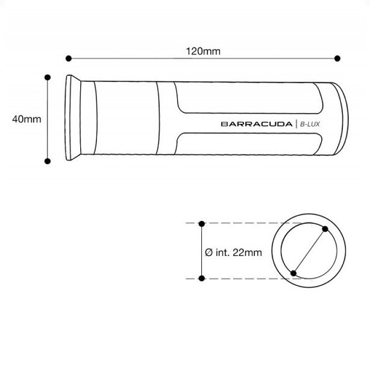 ΧΕΙΡΟΛΑΒΕΣ B-LUX ΜΑΥΡΕΣ BARRACUDA