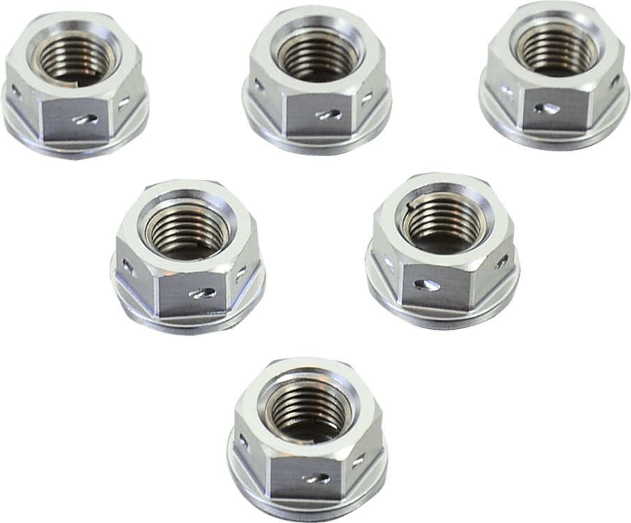 ΠΑΞΙΜΑΔΙΑ ΓΡΑΝΑΖΙΟΥ PRO BOLT ΑΛΟΥΜΙΝΙΟΥ ΑΣΗΜΙ 10X1.25 6ΤΕΜ