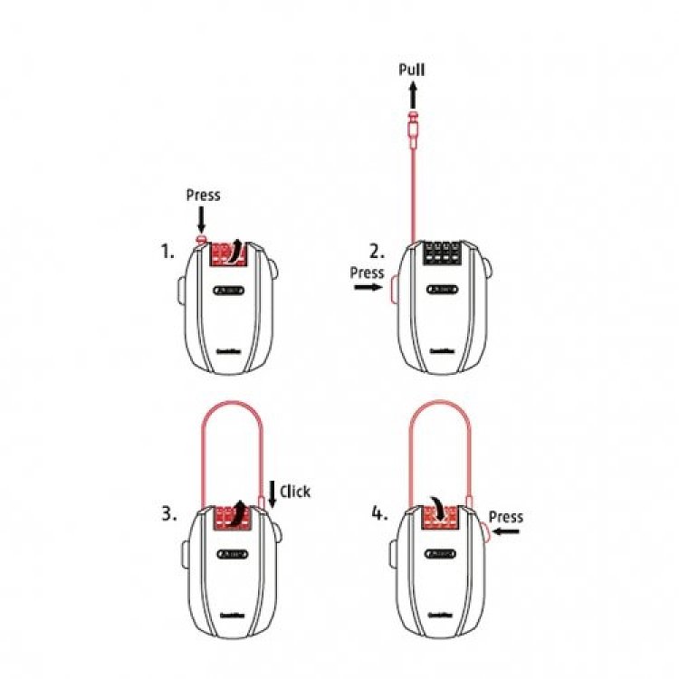 ΣΥΡΜΑΤΟΣΧΟΙΝΟ ΜΙΝΙ ABUS COMBIFLEX TRIP 125