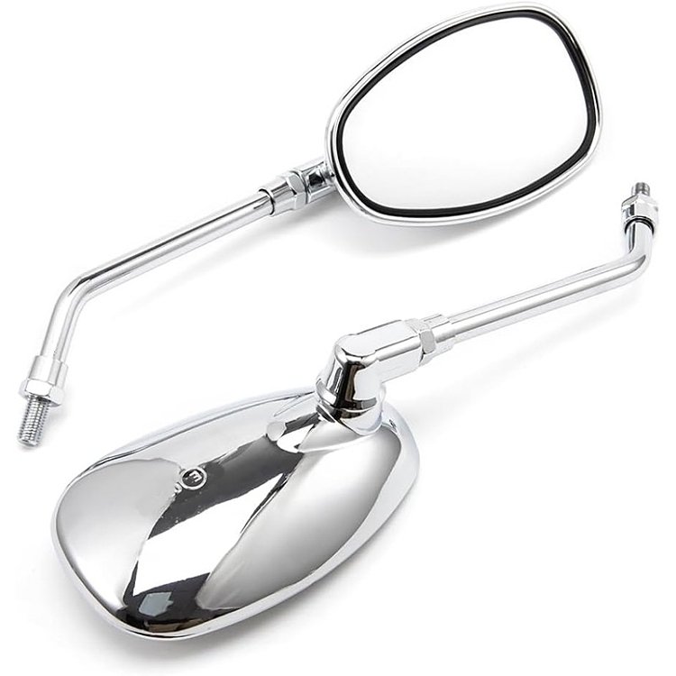 ΚΑΘΡΕΠΤΕΣ QY-151 YAM V-MAX/VIRAGO ΧΡΩΜΙΟ 10MM ΣΕΤ