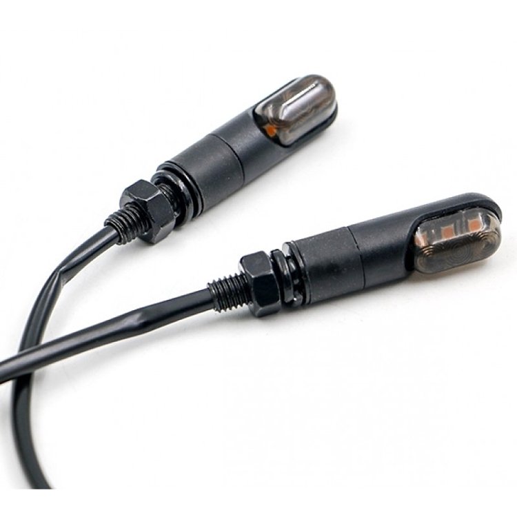 ΦΛΑΣ LED UNIVERSAL ΜΑΥΡΟ MINI 3LED ΑΔΙΑΒΡΟΧΟ ΣΕΤ BELTA