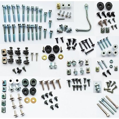 ΒΙΔΕΣ ΠΛΑΣΤΙΚΩΝ & ΚΙΝΗΤΗΡΑ INNOVA 125 ΠΛΗΡΕΣ ΣΕΤ INDO