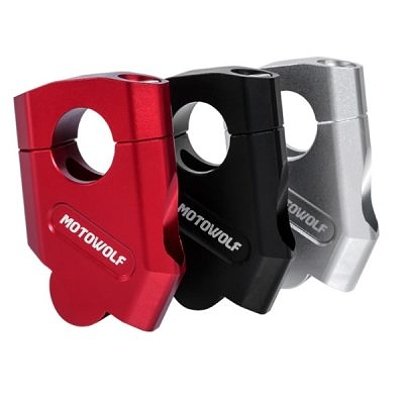 ΚΑΒΑΛΕΤΑ/ ΑΠΟΣΤΑΤΕΣ ΤΙΜΟΝΙΟΥ 5CM Φ22MM MOTOWOLF ΣΕΤ ΜΑΥΡΑ