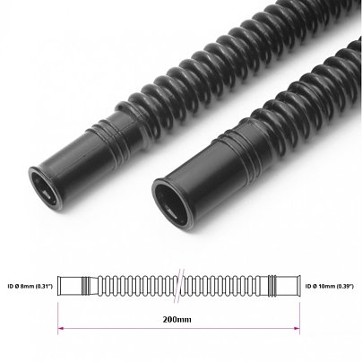 ΣΩΛΗΝΑΚΙ ΤΡΟΜΠΑΣ ΒΕΝΖΙΝΗΣ 20CM ΣΠΙΡΑΛ Φ8/10MM