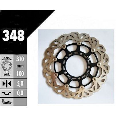 ΔΙΣΚΟΠΛΑΚΑ GSXR600/ 750/ 1000 05-08 ΕΜΠΡΟΣ ARTRAX (348)