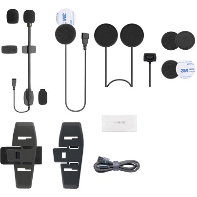 ΕΝΔΟΕΠΙΚΟΙΝΩΝΙΑ ASMAX S2 INTERCOM-SINGLE PACK 8 RIDERS