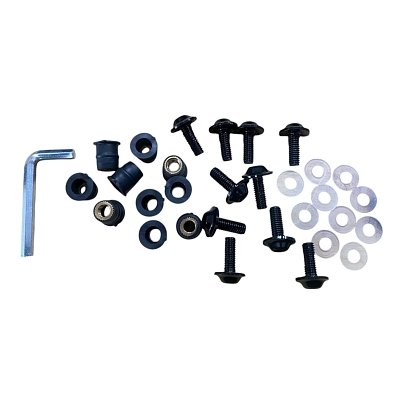 ΒΙΔΕΣ ΦΕΡΙΝΓΚ ΦΑΡΔΥ ΚΕΦΑΛΙ ΣΕΤ 10ΤΕΜ ΜΑΥΡΕΣ