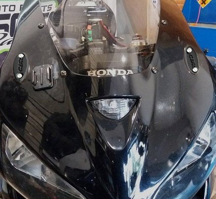 ΤΑΠΕΣ ΚΑΘΡΕΠΤΩΝ HON CBR600RR '03-'16/ 1000RR '04-'07 ΜΑΥΡΕΣ MOTORISE