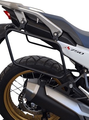 ΒΑΣΕΙΣ ΠΛΑΙΝΕΣ ΓΙΑ ΣΑΜΑΡΙΑ HON XL750 TRANSALP '23-'26 ΜΑΥΡΕΣ