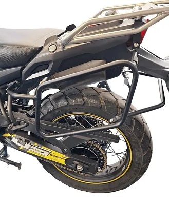 ΒΑΣΕΙΣ ΠΛΑΙΝΕΣ ΓΙΑ ΣΑΜΑΡΙΑ VOGE DS525X '23-'26 ΜΑΥΡΕΣ