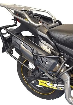 ΒΑΣΕΙΣ ΠΛΑΙΝΕΣ ΓΙΑ ΣΑΜΑΡΙΑ VOGE DS525X '23-'26 ΜΑΥΡΕΣ