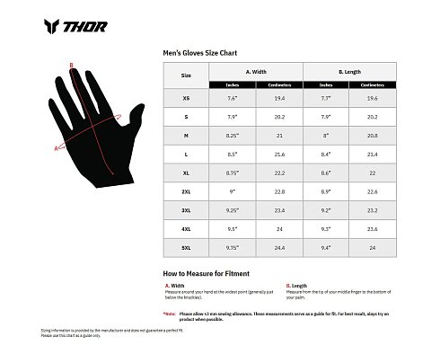 ΓΑΝΤΙΑ THOR MX RIDEMODE STATIC BLACK