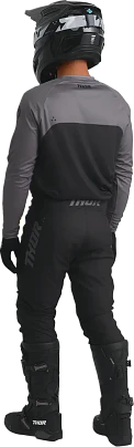 ΜΠΛΟΥΖΑ MX THOR JERSEY RIDEMODE MENACE BLACK/ GREY