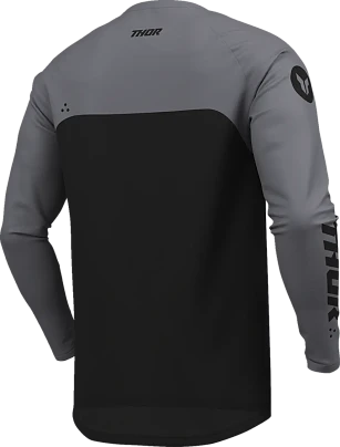 ΜΠΛΟΥΖΑ MX THOR JERSEY RIDEMODE MENACE BLACK/ GREY