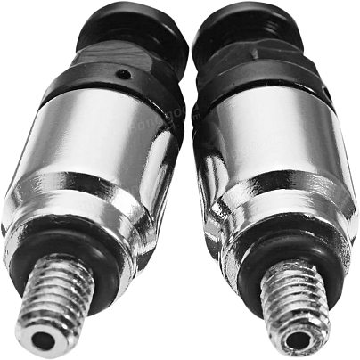 ΕΞΑΕΡΩΤΗΡΕΣ ΚΑΛΑΜΙΩΝ ΜΟΤΟ ΑΣΗΜΙ-ΜΑΥΡΟΙ ΣΕΤ (4mm) WP KSX