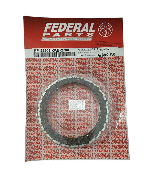 ΔΙΣΚΟΙ ΑΜΠΡΑΓΙΑΖ WAVE 110i FEDERAL ΣΕΤ