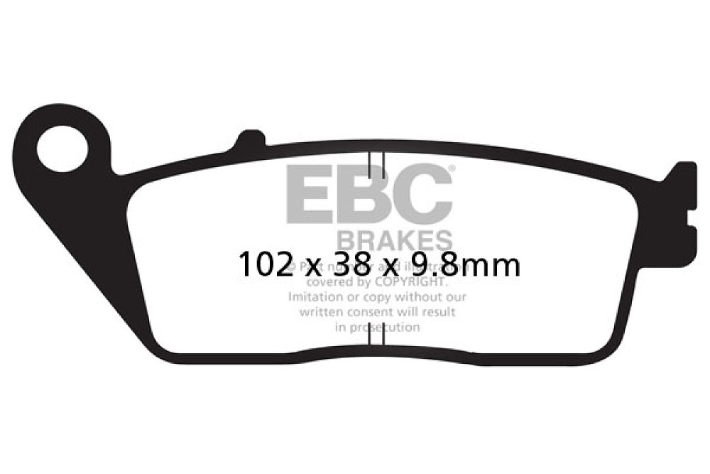 ΤΑΚΑΚΙΑ EBC XMAX125/250/400 ΕΜΠΡΟΣ SFAC 196