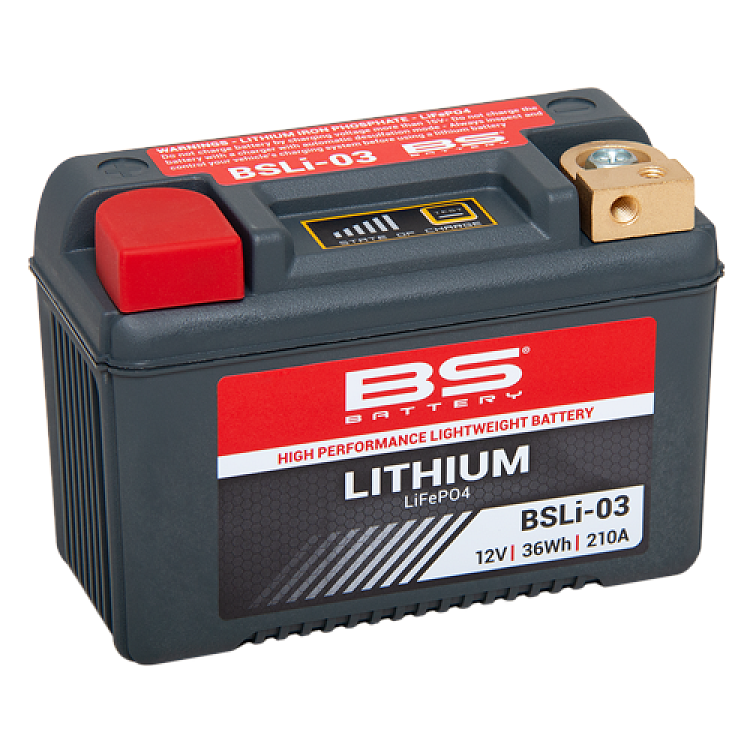 ΜΠΑΤΑΡΙΑ BS BATTERY BSLI-03 ΛΙΘΙΟΥ