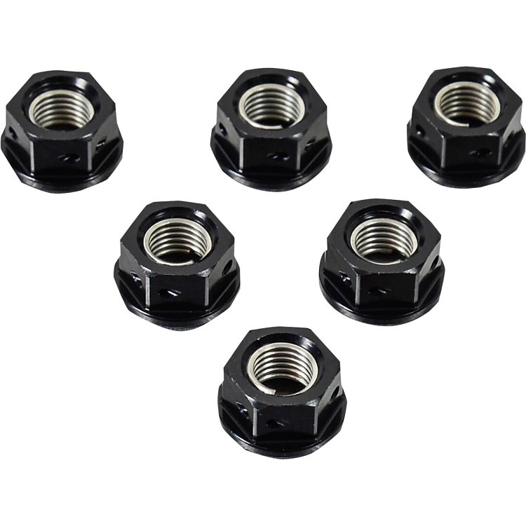 ΠΑΞΙΜΑΔΙΑ ΓΡΑΝΑΖΙΟΥ PRO BOLT ΑΛΟΥΜΙΝΙΟΥ ΜΑΥΡΑ 10X1.25 6ΤΕΜ