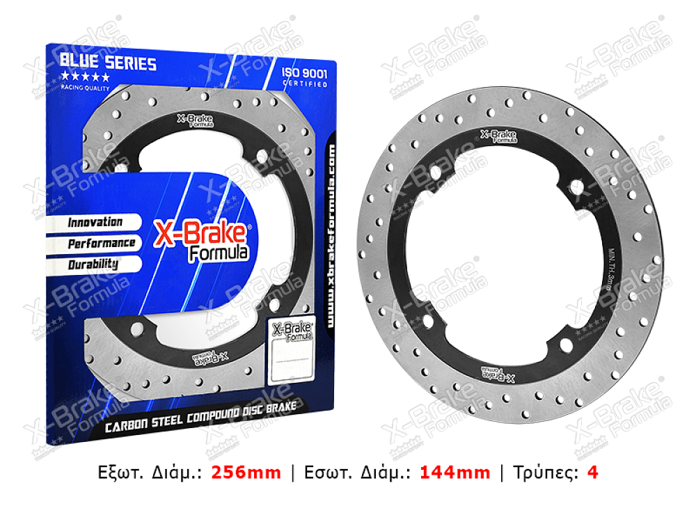 ΔΙΣΚΟΠΛΑΚΑ HO03F (TRANSALP 600 97-99/650/700) ΕΜΠΡΟΣ X-BRAKE