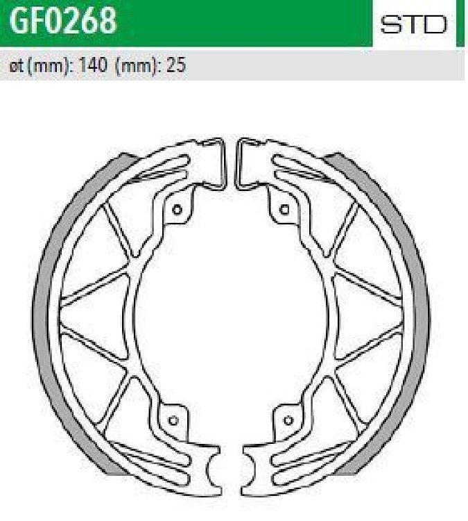 ΣΙΑΓΩΝΕΣ GF0268 FLY50/100/125/150 LIBERTY50/125/150 NEWFREN