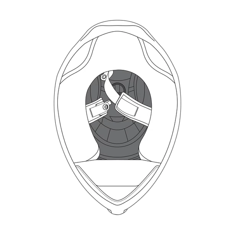 AGV CROWN PAD (ΕΠΑΝΩ) K5