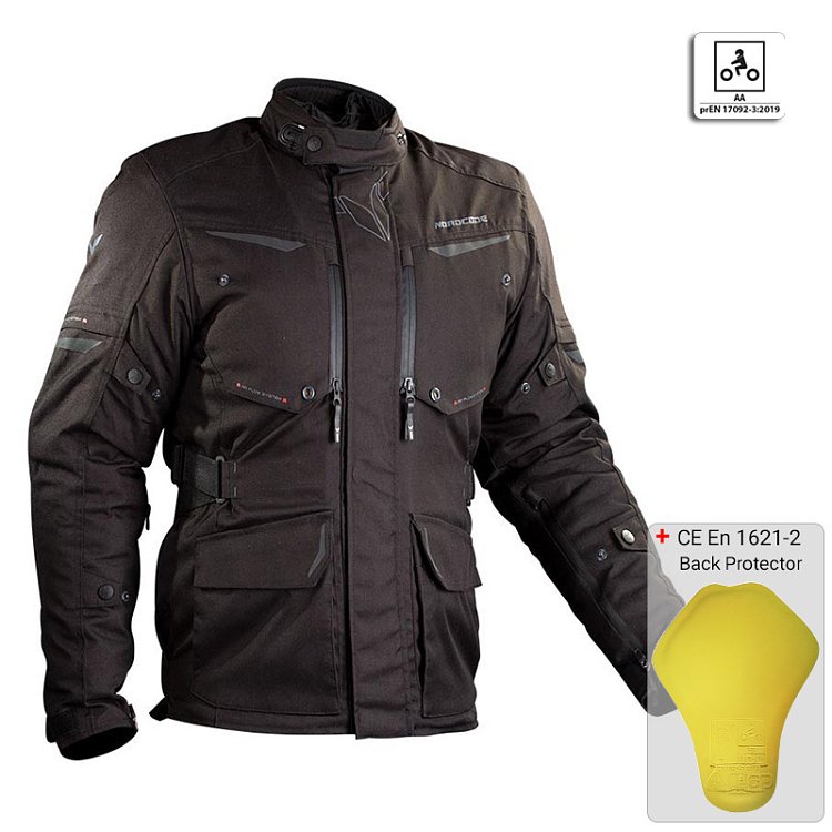 ΜΠΟΥΦΑΝ NORDCODE 4ΕΠΟΧΩΝ EN 17092 SENEGAL ΜΑΥΡΟ