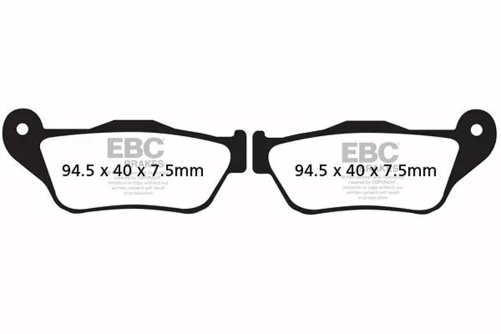 ΤΑΚΑΚΙΑ EBC YP X-MAX 250 05-09 ΕΜΠΡΟΣ SFAC 430