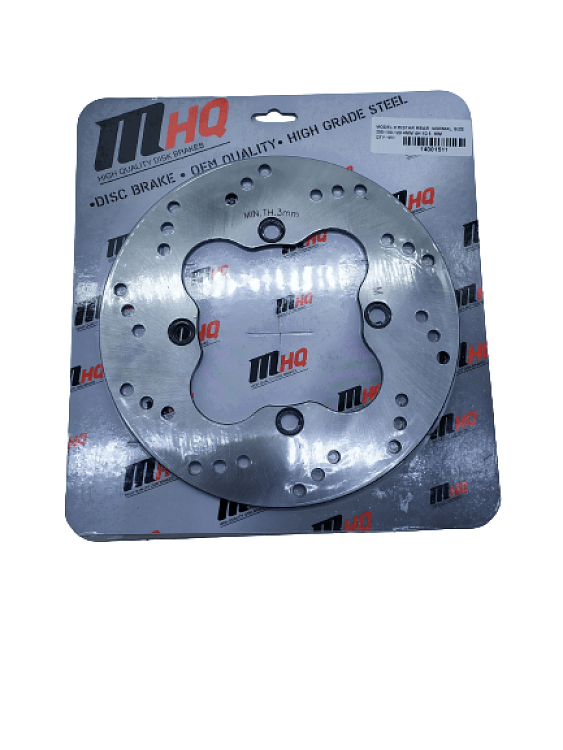 ΔΙΣΚΟΠΛΑΚΑ ΟΠΙΣΘΙΑ KRISTAR125/ XCITE135/ DINAMIK 200-100 4ΤΡ MHQ