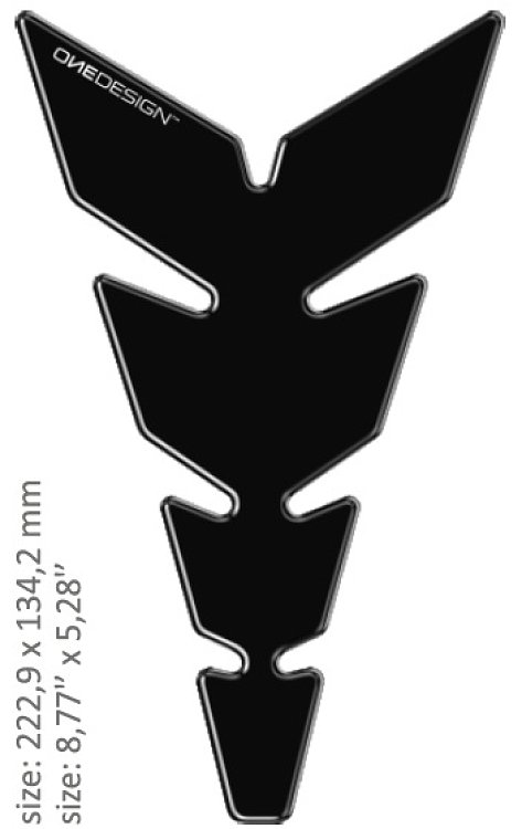 ΠΡΟΣΤΑΤΕΥΤΙΚΟ ΡΕΖΕΡΒΟΥΑΡ SLIM ΜΑΥΡΟ 22,29X13,42CM ONEDESIGN