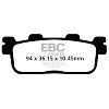 ΤΑΚΑΚΙΑ EBC KYMCO ΠΙΣΩ SFAC 607