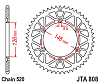 ΓΡΑΝΑΖΙ ΟΠΙΣΘΙΟ SUZ RM/ Z 250-450 JT JTA808.48 520 ΑΛΟΥΜ. RACELITE ΜΑΥΡΟ