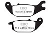 ΤΑΚΑΚΙΑ EBC YAMAHA MW125/ABS TRICITY 14-16/SUPRA-X ΠΙΣΩ SFA 343