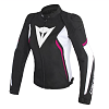 ΜΠΟΥΦΑΝ DAINESE ΓΥΝΑΙΚΕΙΟ AVRO D2 LADY TEX BLACK/WHITE/FUXIA